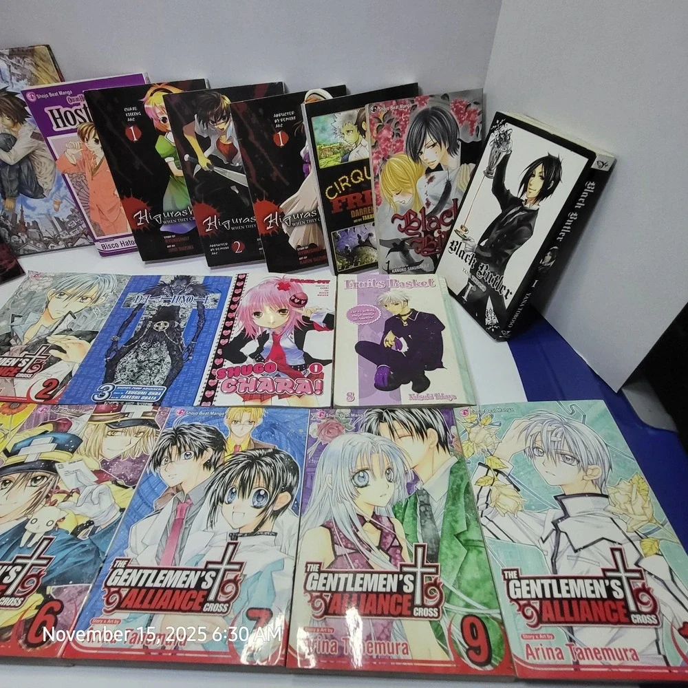 Anime Books Manga & Others Mixed Lot Of  20-Death Note,Black Butler,hell Girl & - Picture 4 of 4